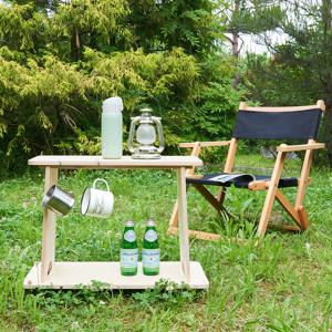 원목 감성캠핑 테이블 우드쉘프 조립식 정리대 캠핑선반 570