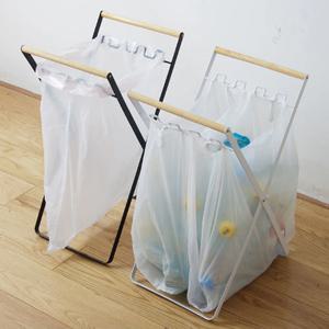 쓰레기 봉투 거치대 분리수거 봉지 걸이형 분할 거치대