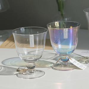 클레어 홀로그램 르마티니 숏 고블렛잔 와인잔 맥주잔 유리컵 집들이선물 300ml
