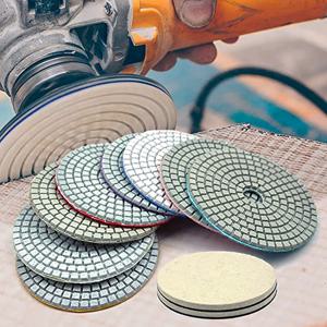 대리석 콘크리트 타일 광택 연마 세라믹 패드 4인치 12type