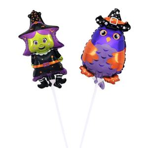 할로윈 파티 할로윈 마녀와 부엉이 풍선 2개 (1set)