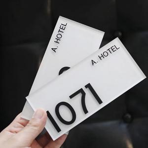 볼드 아파트호수판 도어사인 미니간판 빌라