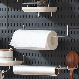 페그보드 타공판 키친타올 홀더_2colors