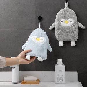펭귄 주방 극세사 고리타올 수건 핸드타올 4color DD-10959