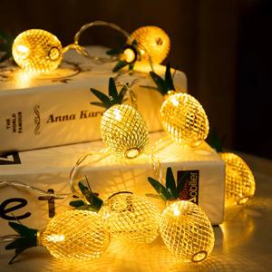 파인애플 줄 전구 캠핑 가랜드 무드등 2종  2colors