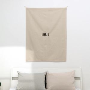 자수 레터링 가리개 커튼/휘게/바란스/패브릭 포스터/가림막/2size