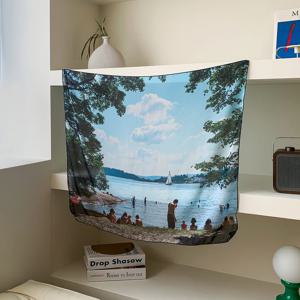 느긋한 오후의 기록, 쉬폰 패브릭 포스터 / 23 Oslo / 90-74cm