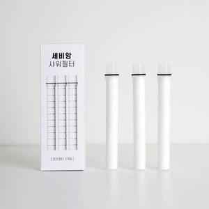 샤워기 (리필-대형)정수필터(3EA)
