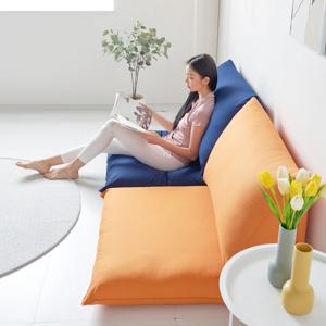 쓰임새 대방석 좌식쇼파 대방석커버 솜미포함(8colors/2size)