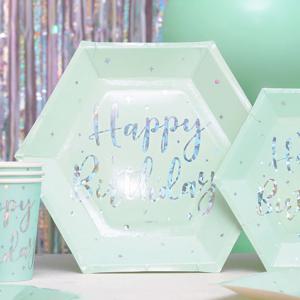 생일파티접시 트윙클 6입 20/25cm