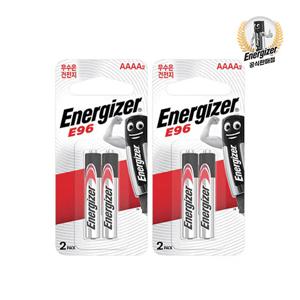 미니어쳐 알카라인 AAAA(E96) 2입+2입