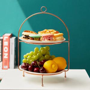 [리퍼] 마리 골드철제 디저트 트레이 케이크트레이 2size 프레임만