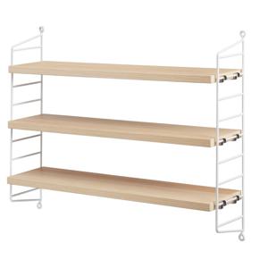 국내발송 - String Pocket 스트링 포켓 선반 ash/white