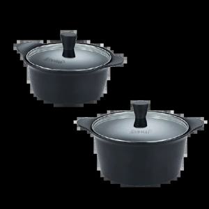 IH  통주물 세라믹 냄비 2종세트 (20양수+24곰솥)