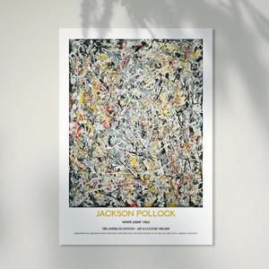 2+1 미드 센츄리 모던 전시 포스터 35종/26 잭슨 폴록 White Light
