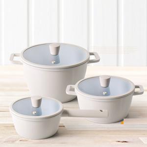 [리퍼] 국내생산 독일브랜드 IH 인덕션 18cm편수+20cm양수+24cm곰솥 3종세트