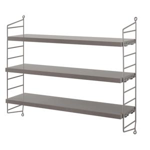 국내발송 - String Pocket 스트링 포켓 선반 grey/grey