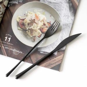 엔틱 무광 스텐 커트러리 디너포크 3colors