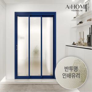 트리플4 리오 슬림 3연동 중문 강화디자인글라스 (전국 무료 실측시공)