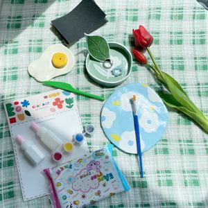 지점토 트레이 만들기 DIY 2종 공예 세트