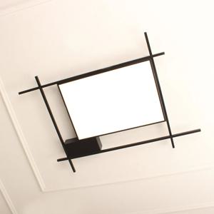 LED 인테리어 리모컨 방등 거실등 뮤즈 직부 60W 주광색