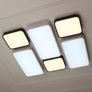 LED 거실등 라운딩 큐브 150W 주광색 전구색 혼합