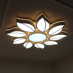LED 거실등 클로버 200W 주광색 전구색 혼합