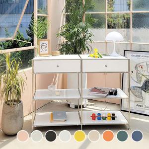 쿠폰가 368,900/ 국내제작! 비아 모듈가구 아일랜드 서랍장 1200 9colors