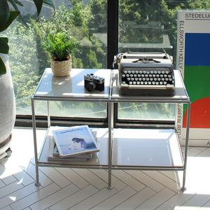 쿠폰가 132,905/ 국내제작! 비아 모듈가구 1X2 UV 선반 수납장 9colors