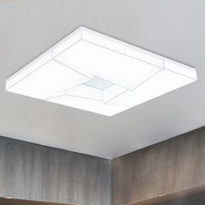 쓰리디 아트솔 거실등 8등 LED 240W 직사각커버_2가지 색온도