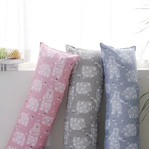 폴리베어 바디필로우 3컬러 롱쿠션 죽부인 100X35 130X35