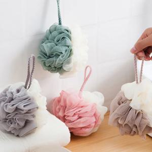 투톤 바디 샤워타올 볼 버블 거품 샤워볼 3color DD-11056