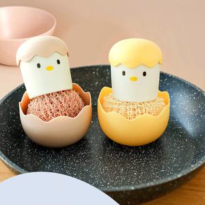 귀여운 삐약이 핸디형 수세미 2colors