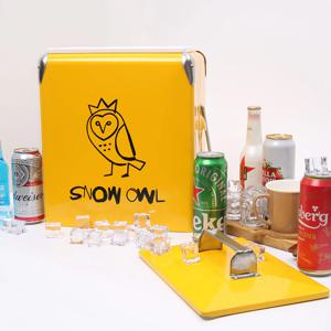 17리터 뉴트로 아이스 스틸 쿨러