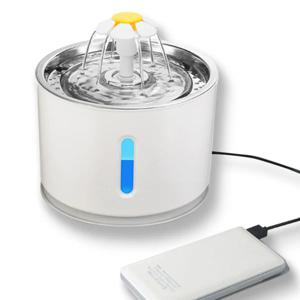 고양이 강아지 자동 급수기 물그릇 스마트정수기 2.4L