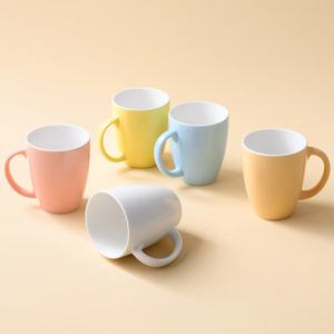 오벌 파스텔 유광 머그 350ml