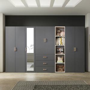 이엔 3200 장롱세트 (800옷장+400거울장+3서랍장+선반+이불장) 3colors