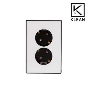KLEAN 콘센트 2구 매트화이트