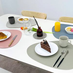 가쯔 논슬립 조약돌 방수 식탁매트 6colors