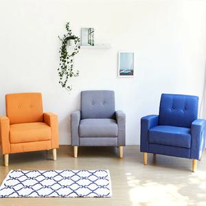 리세 패브릭 1인 소파 1인용 의자