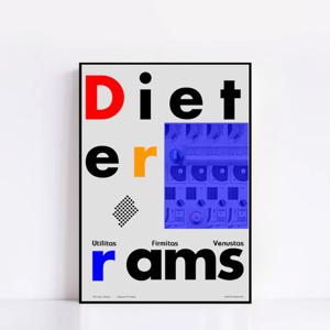 미드센츄리리모던 #158 Dieter Rams 디터람스 포스터