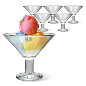 마스 아이스크림잔 350ml 유리컵 6P 세트