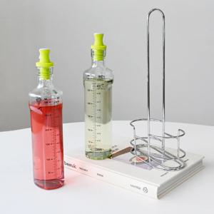 마시 원터치 밀폐 오일병 3P 랙세트 300ml