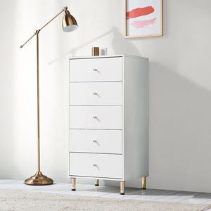 센스 600 LPM 화이트 넓은 5단 서랍장 4colors