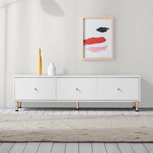 센스 1500 LPM 화이트 넓은 거실장 2colors