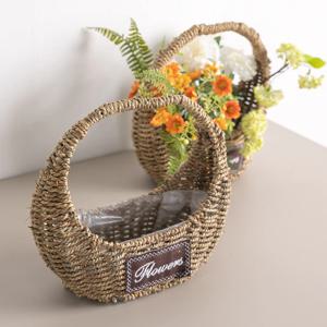3+1 / 엘립스 라탄 바구니 중 30x28cm 인테리어 장식 소품