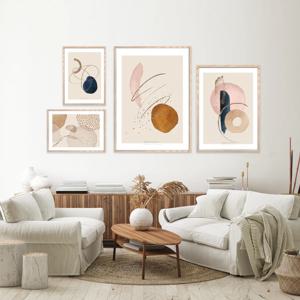토쿠 포스터액자(50x70)글리터링브라운 Series 6종