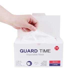 KFAD 비말차단 덴탈 일회용 국산 마스크 100매입