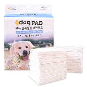 고흡수 강아지 배변패드 100매