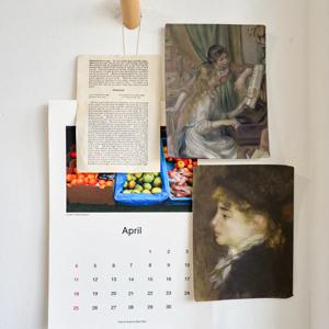 Auguste Renoir 미니 포스터 / 패브릭 포스터_르누아르 A (4종세트)